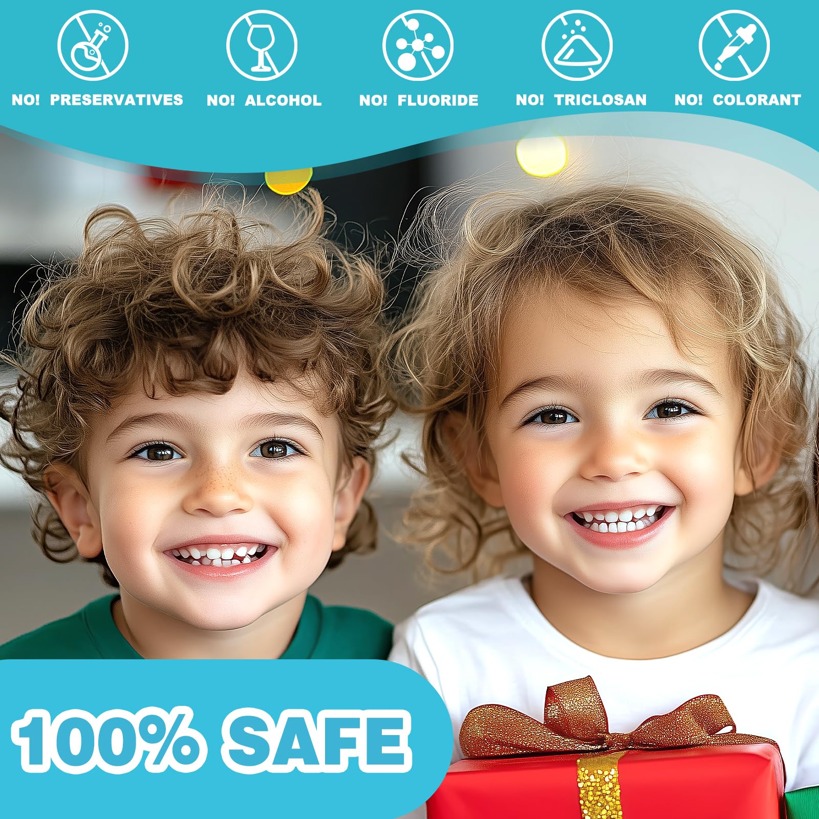 RBUGR Kids Oral Spray 360-degree leak-proof nozzle
