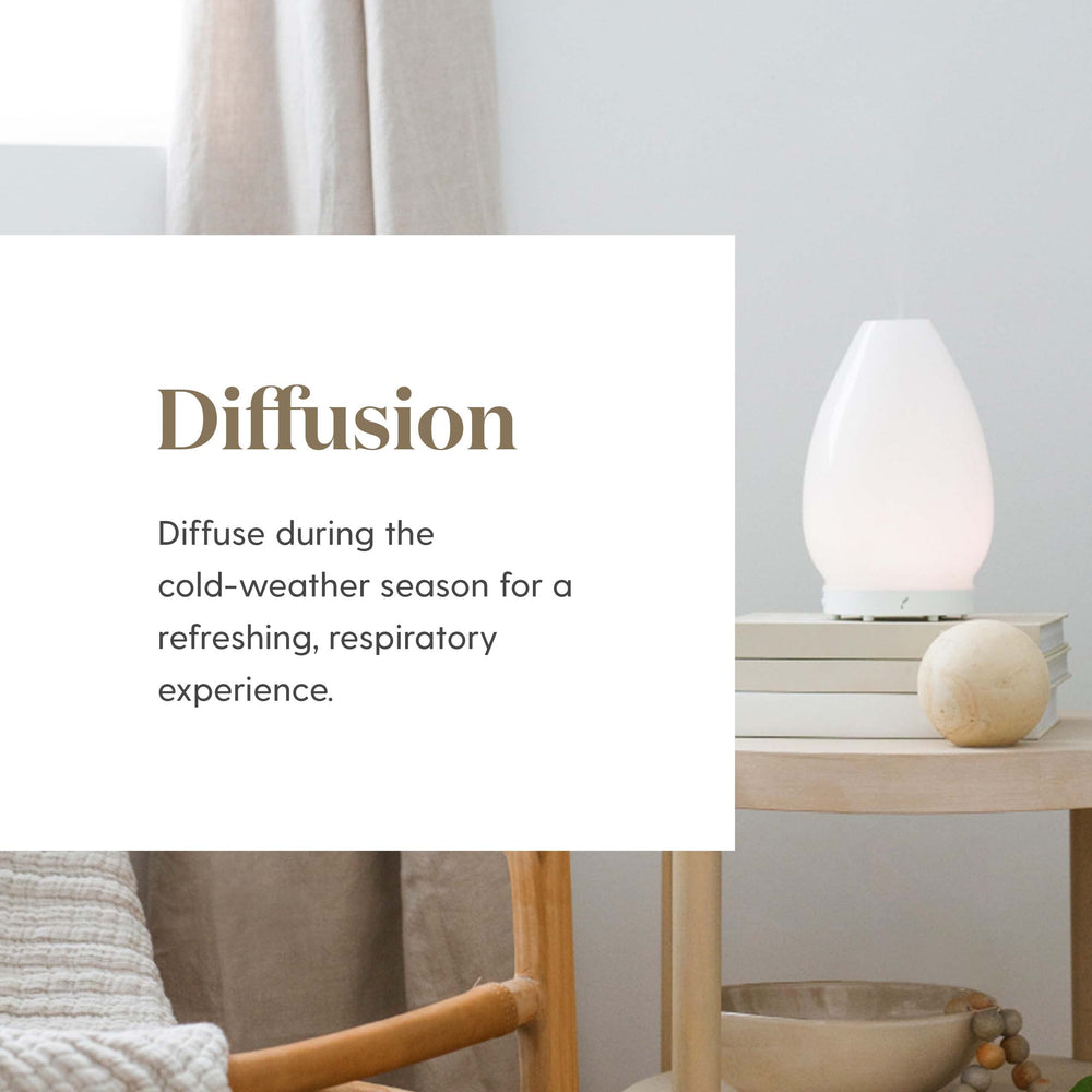 R.C. blend diffusing in a diffuser at home