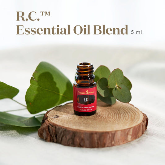 Diffuser with RC essential oil blend in use