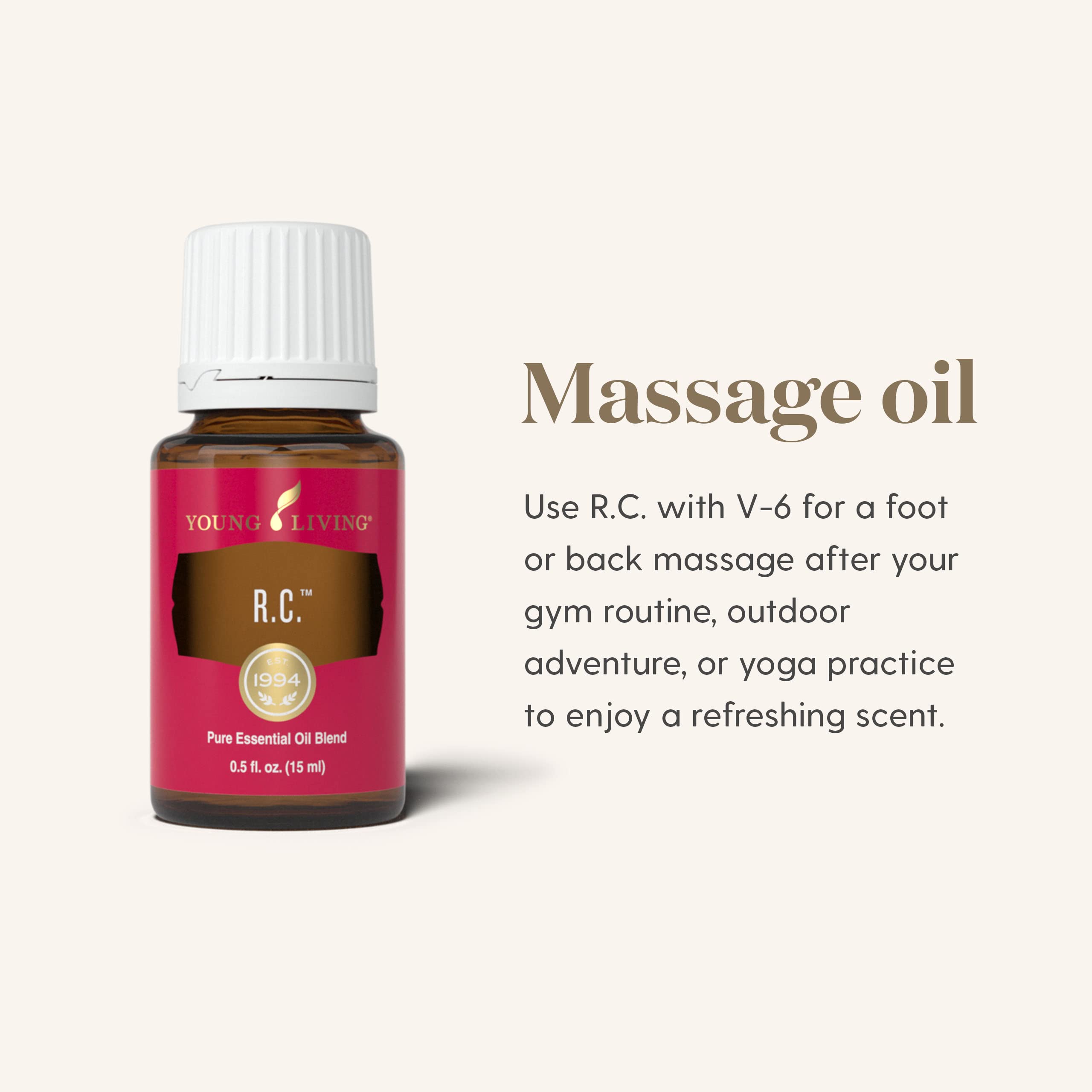 Packaging for Young Living R.C. Essential Oil Blend