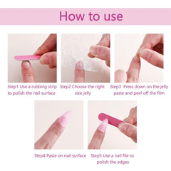 Rdntbeu Elegant box packaging keeps nails organized and ready to go.