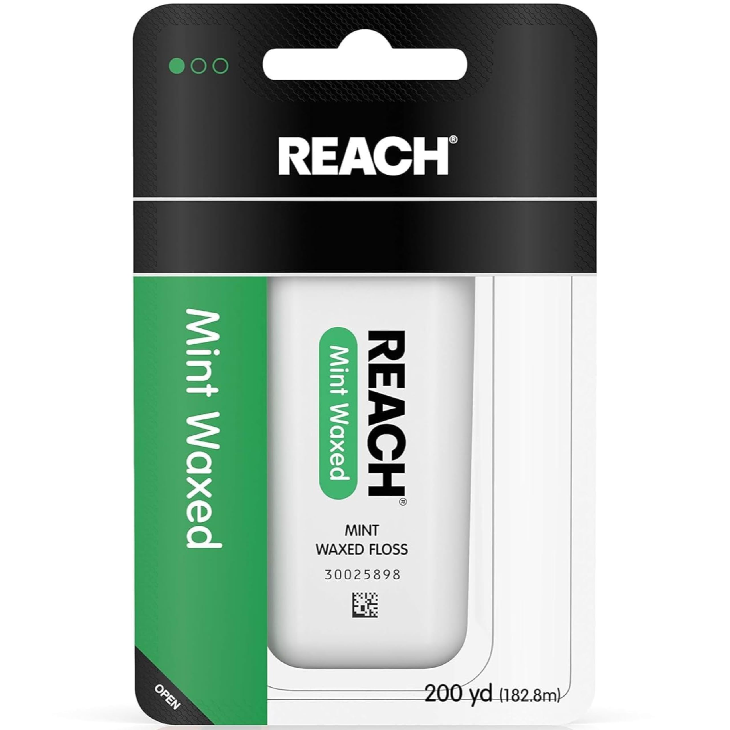 Reach Dental Floss Waxed Mint 200 Yard Pack of 5 containers