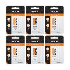 Reach Dentotape waxed floss with extra-wide cleaning surface, 100 yards