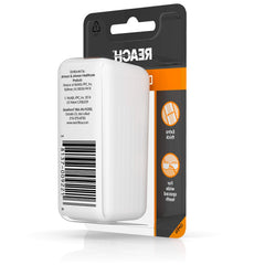 Dental tape in use for interdental cleaning