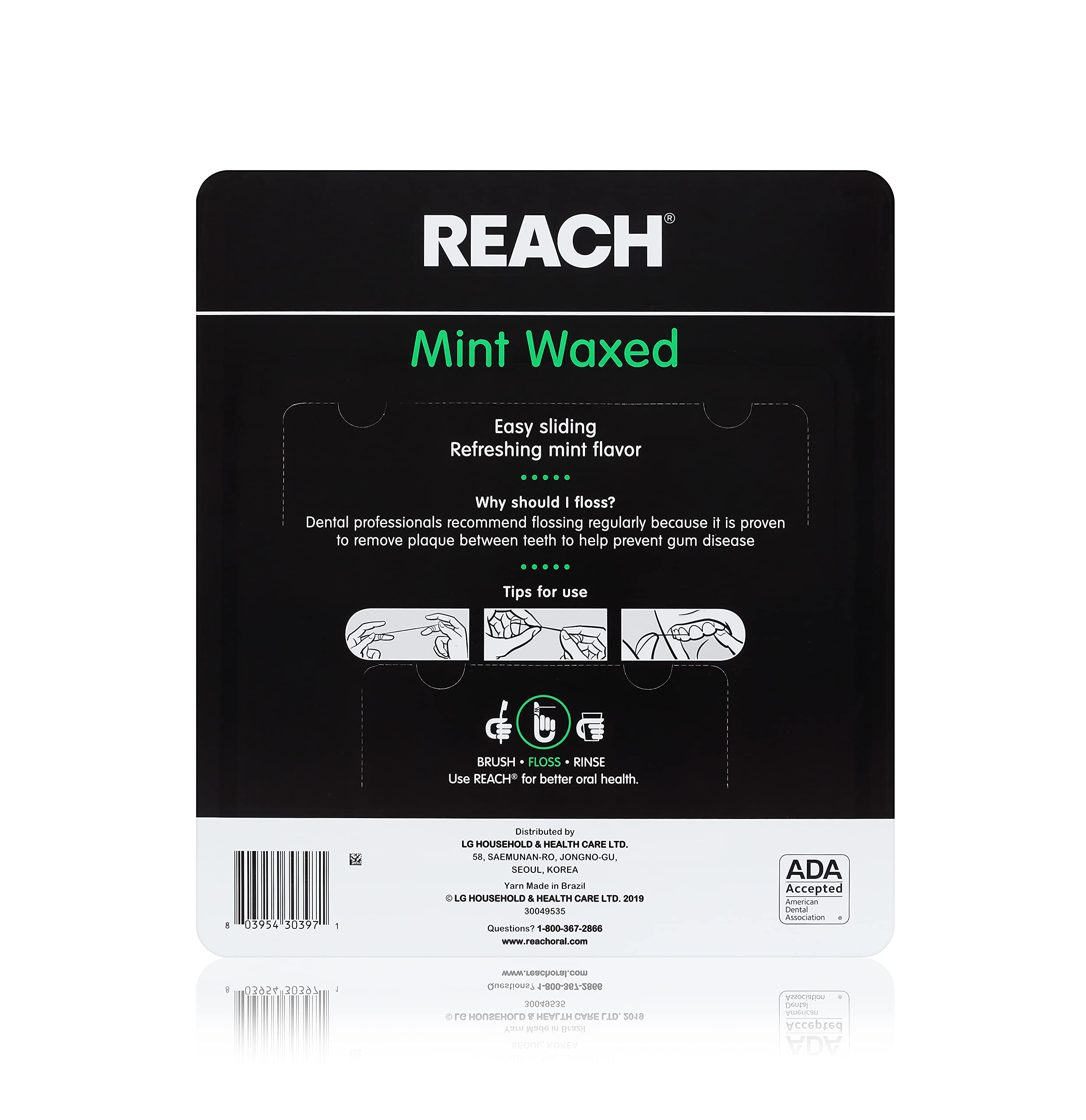 Packaging highlighting interdental cleaning features