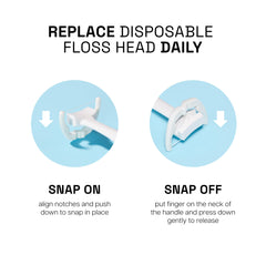 PFAS-free floss heads for safe dental care