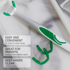 28 mint refill heads per pack for Reach Ultraclean Access Flosser