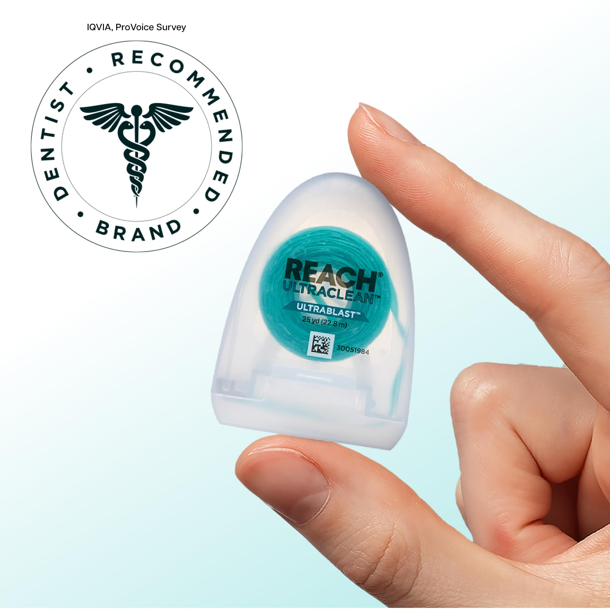 Dentist-recommended REACH brand logo