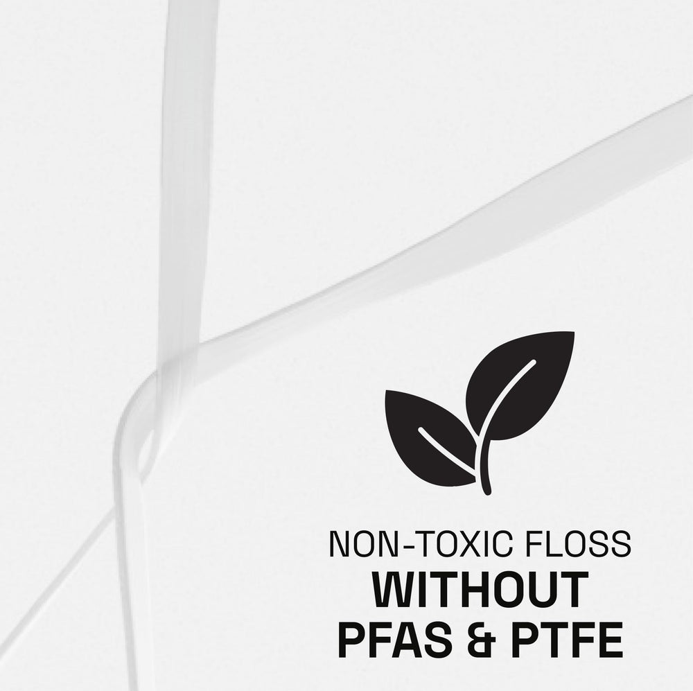 PFAS-free claim on floss packaging