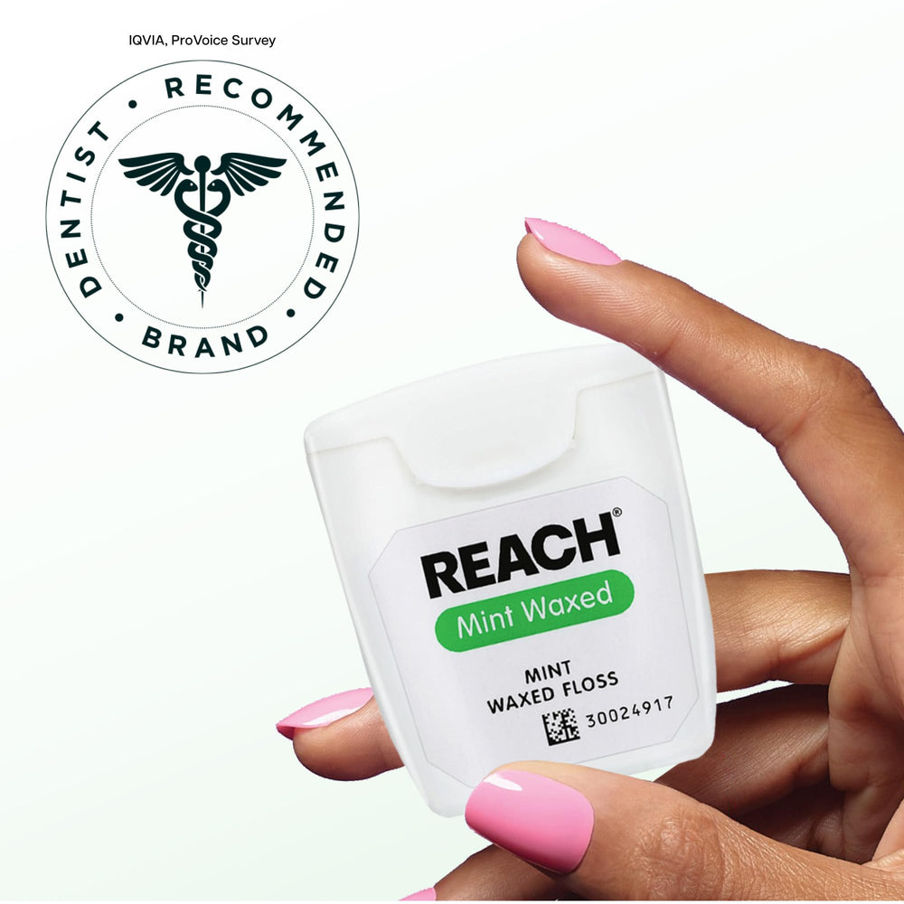 Thin diameter floss cleans hard-to-reach spaces