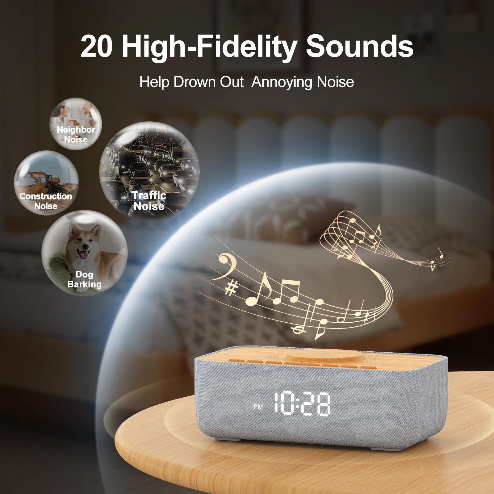 REACHER 20-sound sleep library for customizable ambience