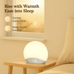 REACHER night-light-ambience image shows soft glow for reading and bedtime moments.
