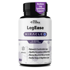 Real Science LegEase Miracle bottle and packaging