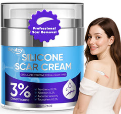 Reatoy silicone scar cream 55ml tube closeup for precise, gentle scar care
