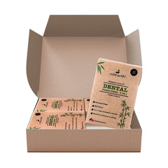rebEarth branding with dental care product line