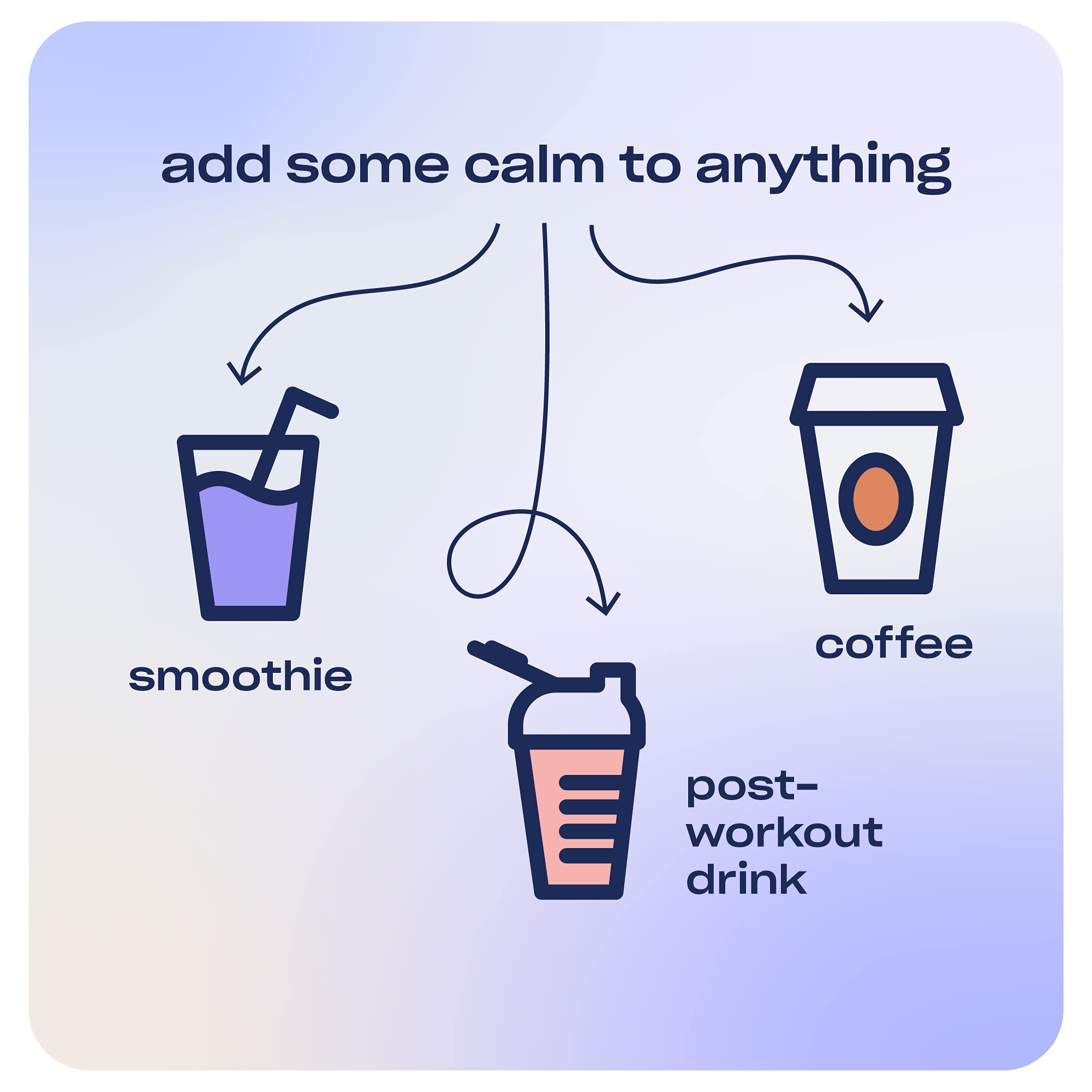 Lifestyle image showing hydration and calm with Recess Mood sampler