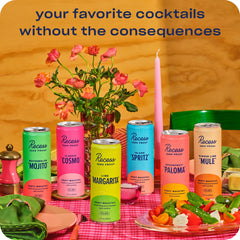 Caffeine boost from guayusa in Recess mocktails for social moments
