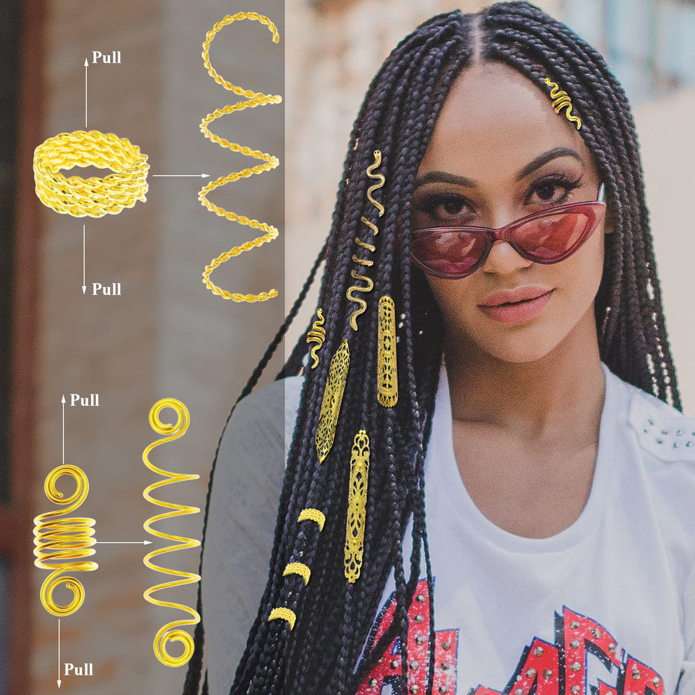 RechicGu adjustable metal braid accessories fit various braids.