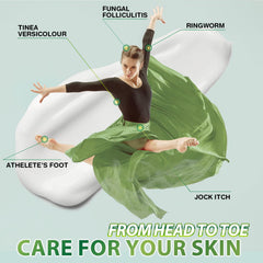 Recuren Plus-cooling-menthol-eucalyptus captures refreshing relief for itchy areas.