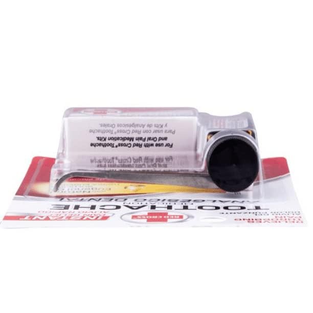Red Cross Toothache Drops packaging box