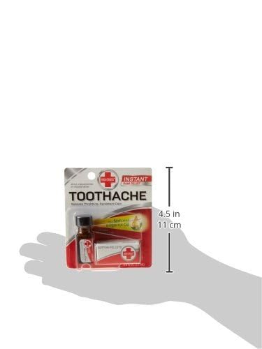 Lifestyle image showing relief from toothache after using Red Cross Drops