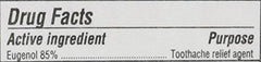 Red Cross Toothache Complete Medication Kit 0.12 oz in its package, pack of 2