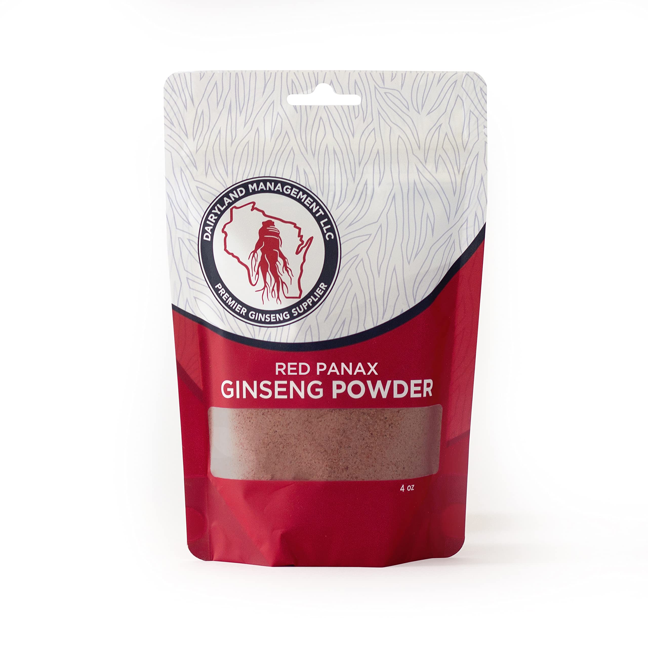 Red Panax Ginseng Powder 8 oz with natural ginsenosides