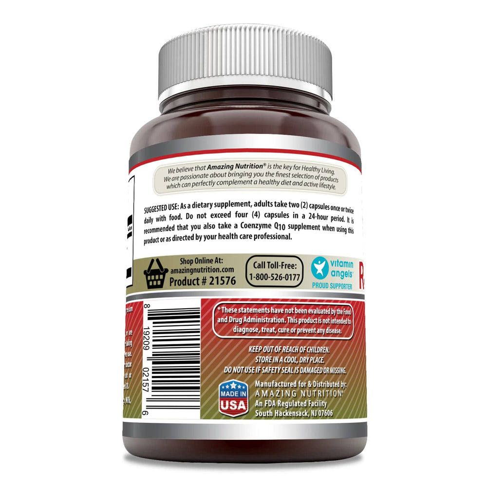 Product label close-up showing Red Yeast Rice 1200mg per serving