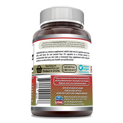 Product label close-up showing Red Yeast Rice 1200mg per serving