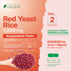 CoQ10 and flush-free Niacin capsules alongside Red Yeast Rice