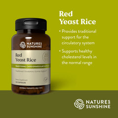 Another close-up shot of red yeast rice capsules