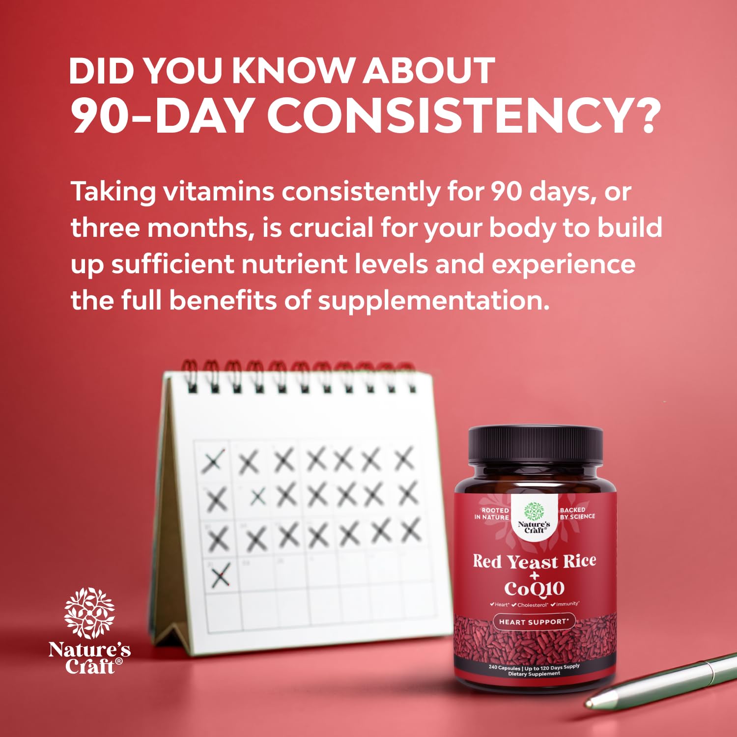 Healthy heart and cholesterol support visuals