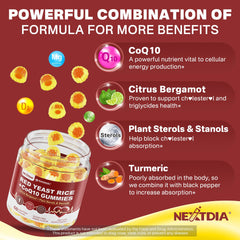 Gummies highlighting CoQ10 for energy support