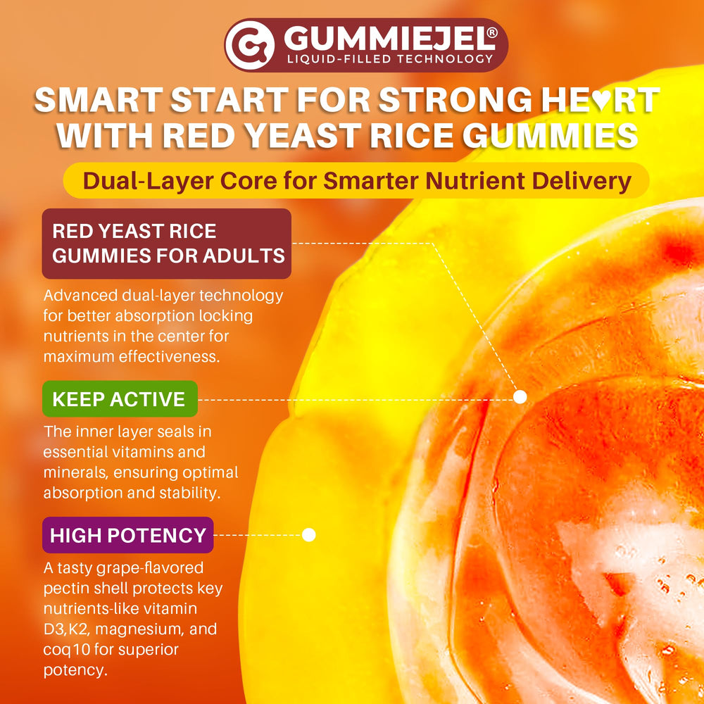 Non-GMO, gluten-free and soy-free gummy bottle