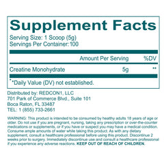Scoop of Creatine Monohydrate powder