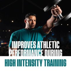 Athlete performing a workout to illustrate creatine use