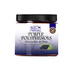 Jar of Reddy Naturals Purple Polyphenols with Muscadine Grape Extract