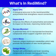 Huperzine A ingredient in RediMind