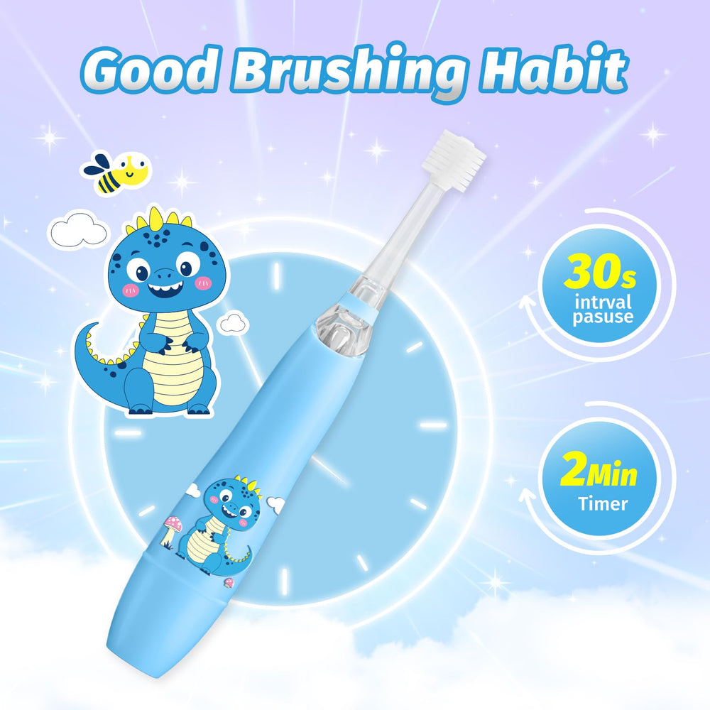 AAA battery included powering the toothbrush