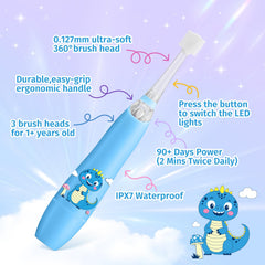 Waterproof BPA-free materials used in kid friendly design
