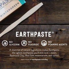 Safe to swallow Earthpaste toothpaste for kids