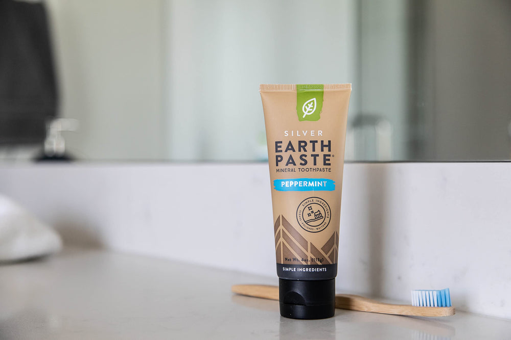 Earthpaste packaging design with natural look