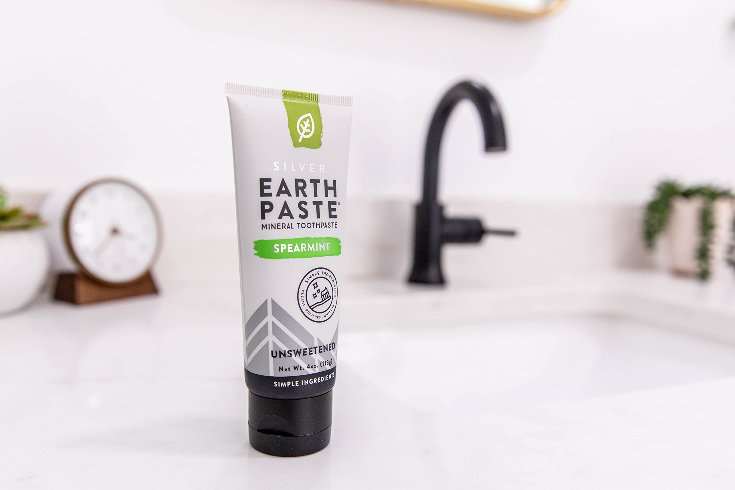 Vegan, gluten-free, non-GMO Earthpaste ingredients