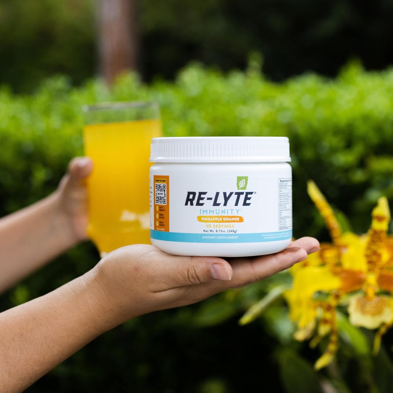 REDMOND Re-Lyte Immunity electrolyte-rich blend supports daily wellness ideas.