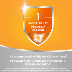 Front view of Redoxon Orange Vitamin C effervescent tablets