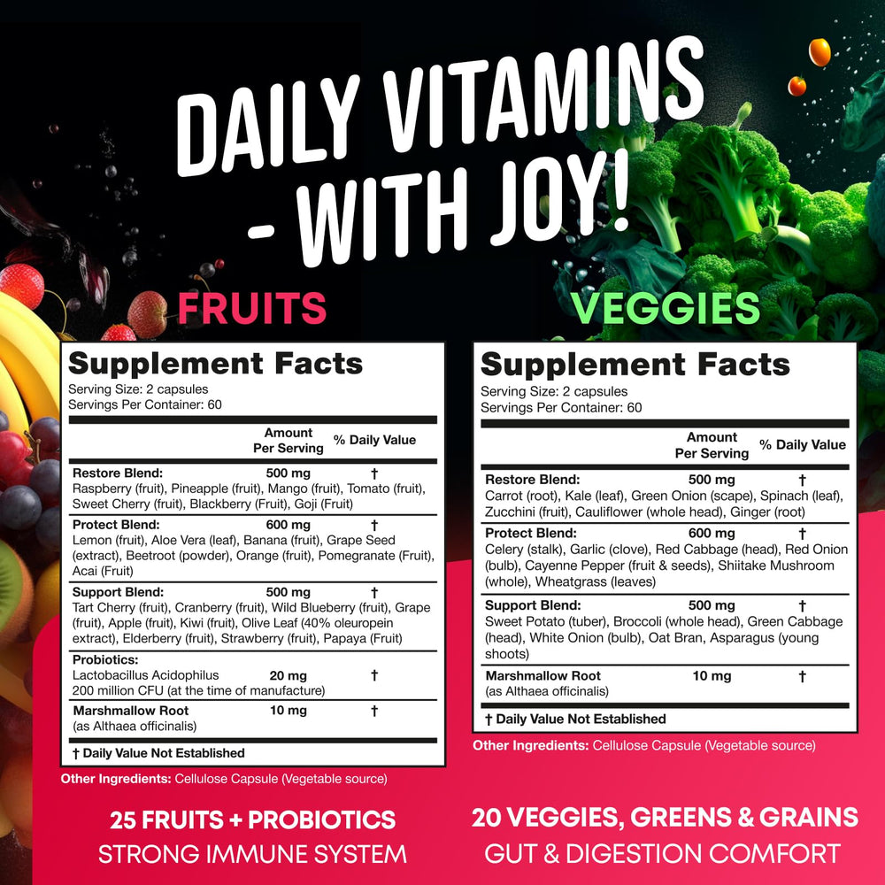 Reds and Greens capsule bottle image