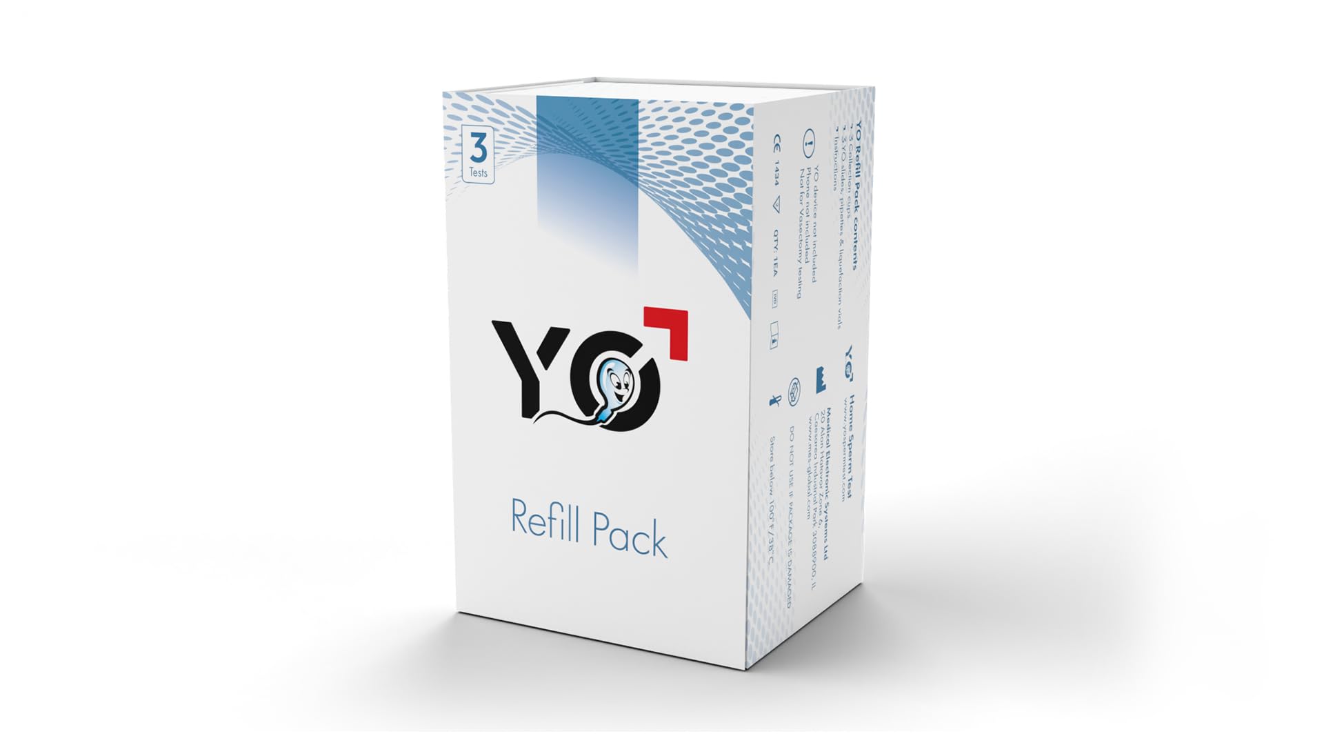 Refill kit for YO Home Sperm Test – 3 additional tests