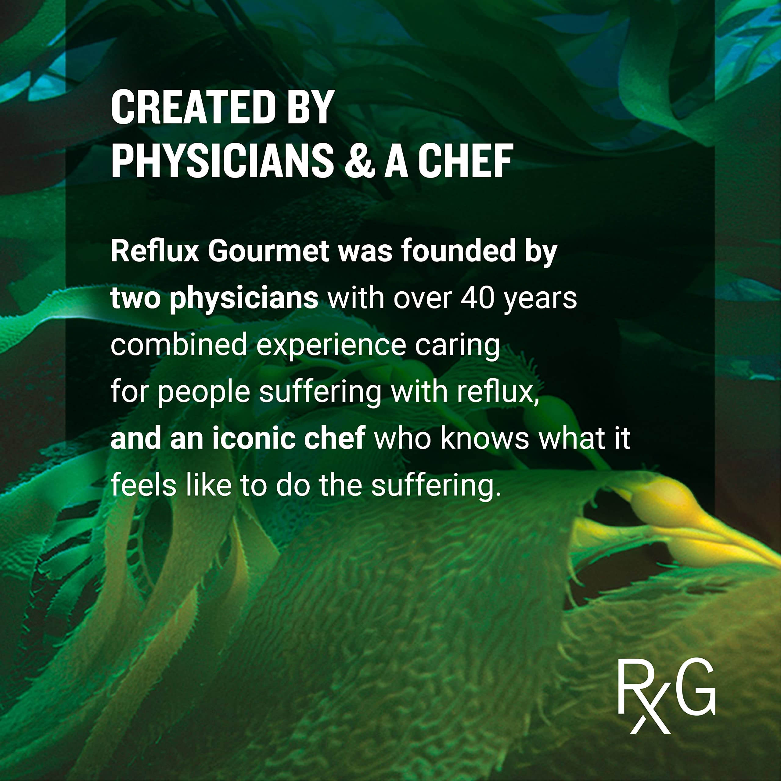 REFLUX GOURMET intermittent fasting support image hints at hunger relief potential.