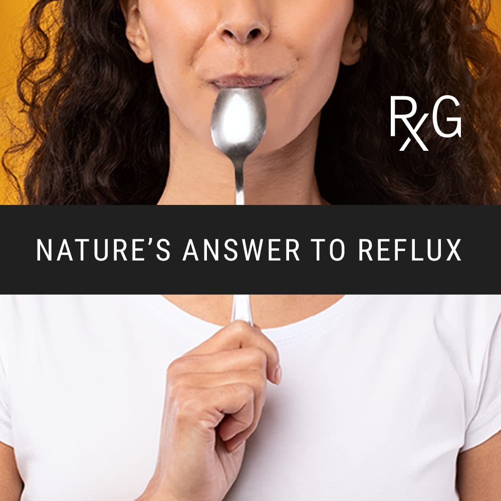REFLUX GOURMET packaging display conveys premium, user‑friendly dosage.