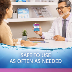 Refresh Celluvisc drops application close-up demonstrates easy, precise use.